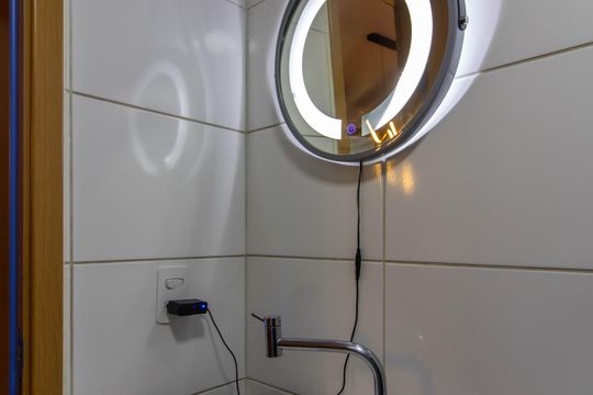 Banheiro de apartamento à venda com 2 quartos, 44m² em Jardim Rosa de Franca, Guarulhos