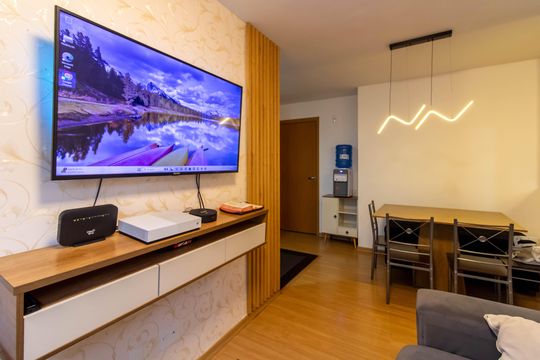 Sala de apartamento à venda com 2 quartos, 44m² em Jardim Rosa de Franca, Guarulhos