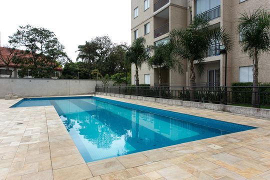 Área comum - Piscina de apartamento para alugar com 2 quartos, 50m² em Penha de França, São Paulo