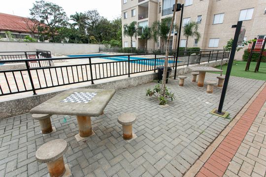 Área comum de apartamento para alugar com 2 quartos, 50m² em Penha de França, São Paulo