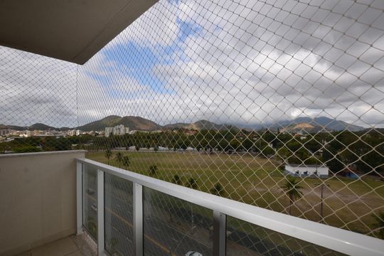 Vista da Sala de apartamento para alugar com 2 quartos, 57m² em Marechal Hermes, Rio de Janeiro