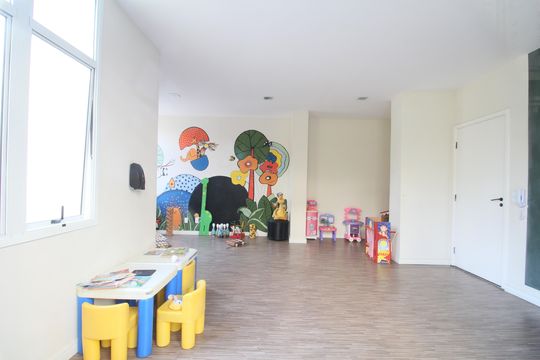 Área comum de apartamento para alugar com 2 quartos, 62m² em Vila Andrade, São Paulo