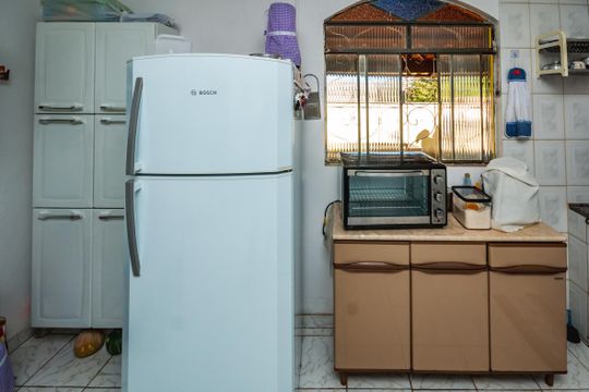 Cozinha de casa à venda com 2 quartos, 180m² em Canaa, Belo Horizonte