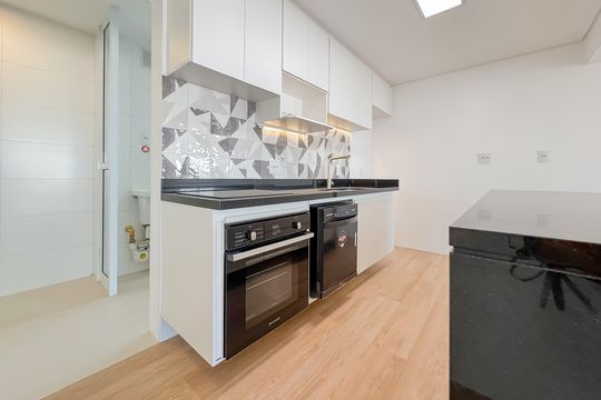 Cozinha de apartamento para alugar com 2 quartos, 95m² em Vila Mariana, São Paulo