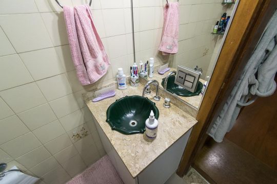 Banheiro da Suíte 3 de apartamento à venda com 3 quartos, 160m² em Penha, Rio de Janeiro
