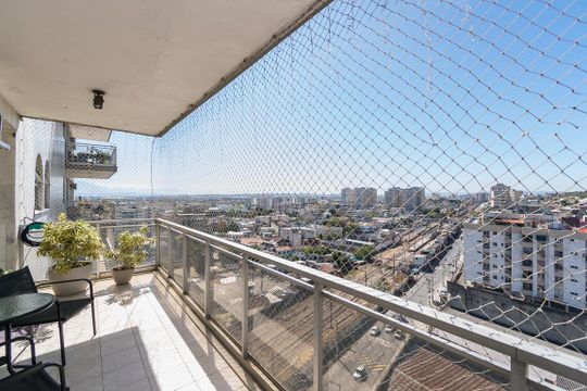 Varanda da Sala de apartamento à venda com 3 quartos, 160m² em Penha, Rio de Janeiro