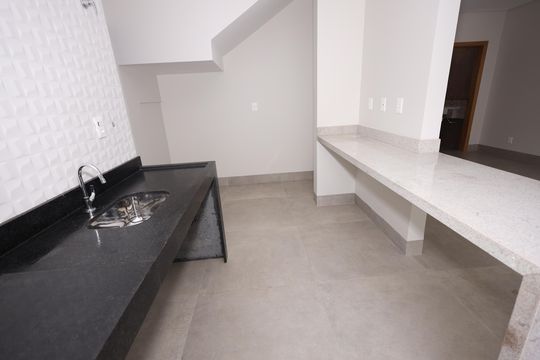 Cozinha de casa de condomínio para alugar com 3 quartos, 153m² em Vila Rosa, Goiânia