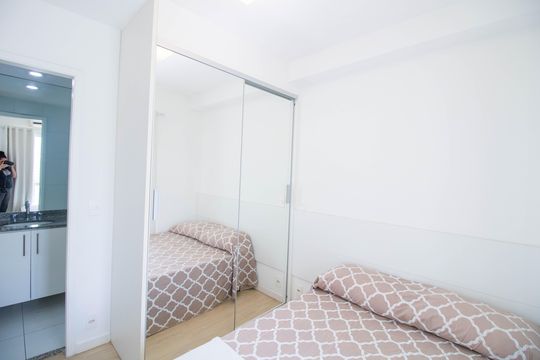 Studio de kitnet/studio à venda com 1 quarto, 33m² em Santo Amaro, São Paulo