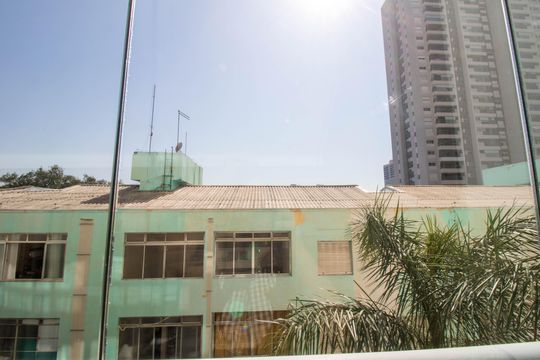 Vista Varanda de kitnet/studio à venda com 1 quarto, 33m² em Santo Amaro, São Paulo