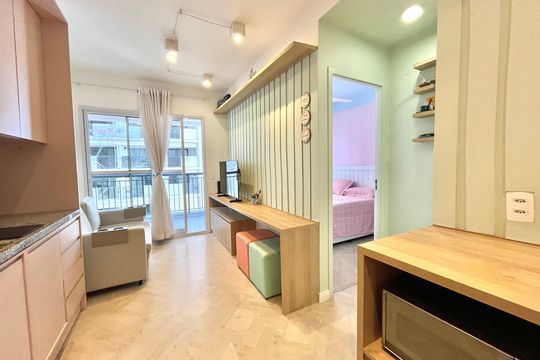 Apartamento à venda com 1 quarto, 34m² em Vila Clementino, São Paulo