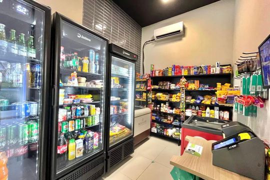Área comum de apartamento à venda com 1 quarto, 34m² em Vila Clementino, São Paulo