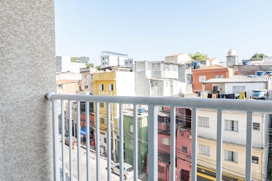 Varanda de apartamento para alugar com 2 quartos, 39m² em Jardim Imperador (zona Sul), São Paulo