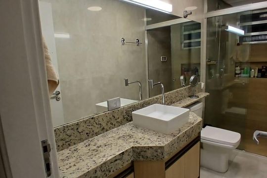 Banheiro 1 de casa à venda com 3 quartos, 130m² em Santa Maria, Santo André