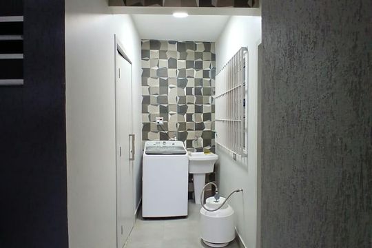 Área de Serviço de casa à venda com 3 quartos, 130m² em Santa Maria, Santo André