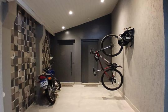 Garagem de casa à venda com 3 quartos, 130m² em Santa Maria, Santo André