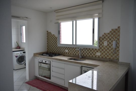 Cozinha de apartamento à venda com 3 quartos, 141m² em Campestre, Santo André