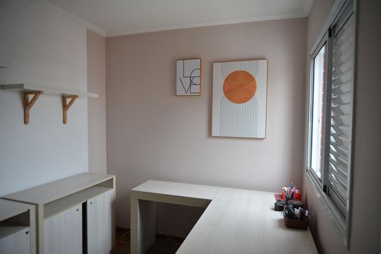 Quarto 1 de apartamento à venda com 3 quartos, 141m² em Campestre, Santo André