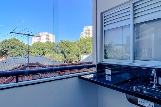 Varanda Studio de apartamento para alugar com 1 quarto, 45m² em Vila Prudente, São Paulo
