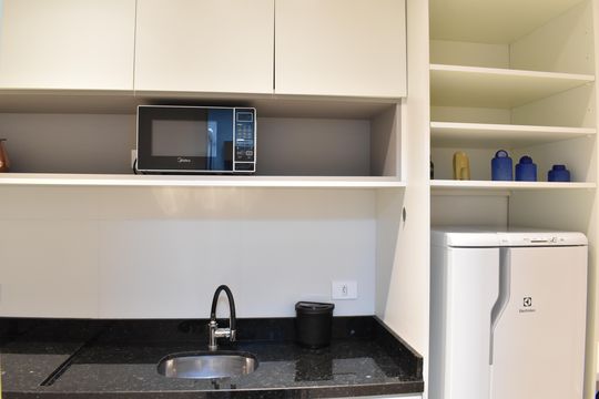 Studio de kitnet/studio para alugar com 1 quarto, 25m² em Batel, Curitiba