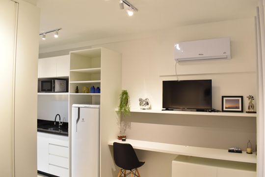 Studio de kitnet/studio para alugar com 1 quarto, 25m² em Batel, Curitiba