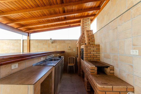 Área comum - Churrasqueira de kitnet/studio para alugar com 1 quarto, 30m² em Jardim Cidade Pirituba, São Paulo