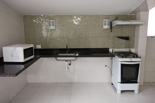 Área comum de apartamento para alugar com 3 quartos, 130m² em Cidade Ocian, Praia Grande