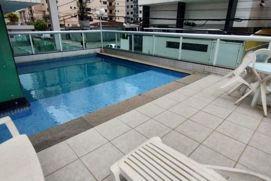 Área comum de apartamento para alugar com 3 quartos, 130m² em Cidade Ocian, Praia Grande