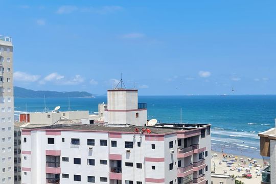 Vista de apartamento para alugar com 3 quartos, 130m² em Cidade Ocian, Praia Grande