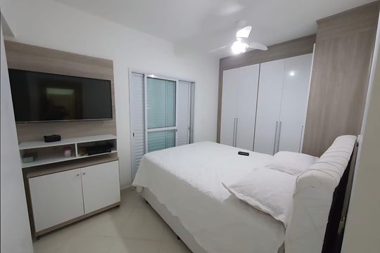Quarto 1 de apartamento para alugar com 3 quartos, 130m² em Cidade Ocian, Praia Grande