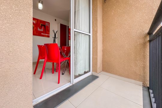 Varanda de apartamento à venda com 1 quarto, 30m² em Sé, São Paulo