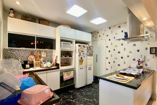 Cozinha de apartamento à venda com 3 quartos, 135m² em Mooca, São Paulo