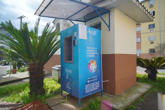 Área Comum - Máquina de Água de apartamento à venda com 2 quartos, 44m² em Rubem Berta, Porto Alegre