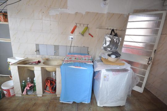 Área de serviço de casa para alugar com 2 quartos, 150m² em Vila Germinal, São Paulo