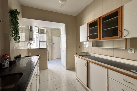 Cozinha de apartamento para alugar com 3 quartos, 135m² em Ipanema, Rio de Janeiro