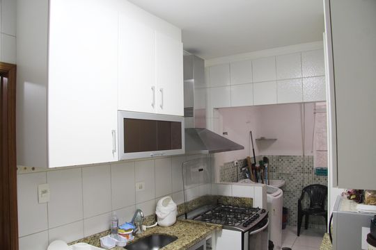 Cozinha de apartamento à venda com 3 quartos, 106m² em Centro, Guarulhos