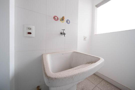 Área de Serviço de apartamento à venda com 2 quartos, 63m² em Vila Guilhermina, São Paulo