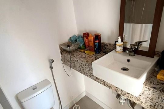 Banheiro de casa de condomínio à venda com 4 quartos, 141m² em Recreio dos Bandeirantes, Rio de Janeiro