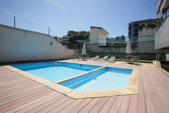 Área comum - Piscina de apartamento para alugar com 5 quartos, 360m² em Freguesia (jacarepaguá), Rio de Janeiro