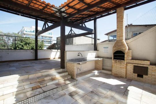 Área comum - Churrasqueira de apartamento para alugar com 5 quartos, 360m² em Freguesia (jacarepaguá), Rio de Janeiro