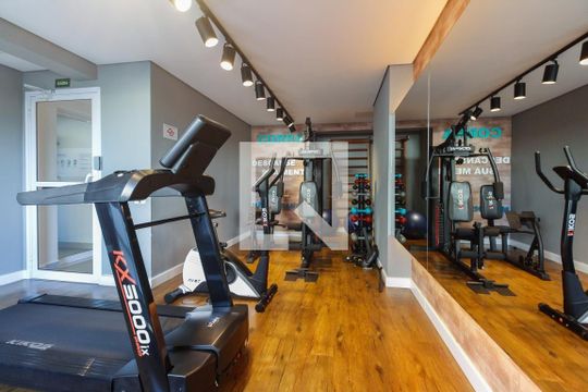 Área comum de kitnet/studio para alugar com 1 quarto, 28m² em Tatuapé, São Paulo
