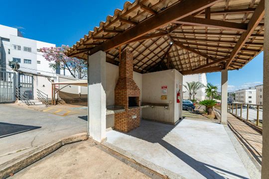 Área comum de apartamento à venda com 3 quartos, 130m² em Kennedy, Contagem