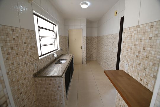 Cozinha de apartamento à venda com 2 quartos, 75m² em São Bernardo, Campinas