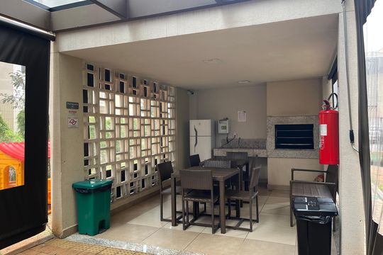 Área comum - Churrasqueira de apartamento à venda com 2 quartos, 34m² em Barra Funda, São Paulo