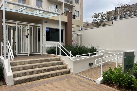 Fachada do Prédio de apartamento à venda com 2 quartos, 34m² em Barra Funda, São Paulo