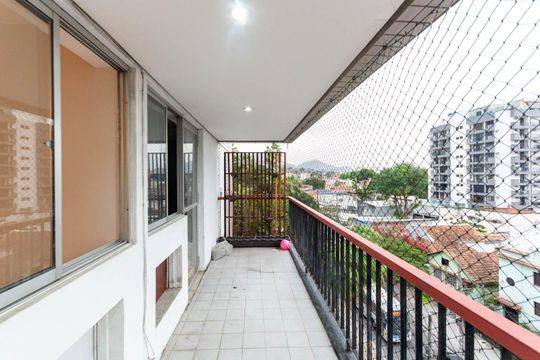 Varanda da Sala de apartamento à venda com 2 quartos, 82m² em Engenho Novo, Rio de Janeiro