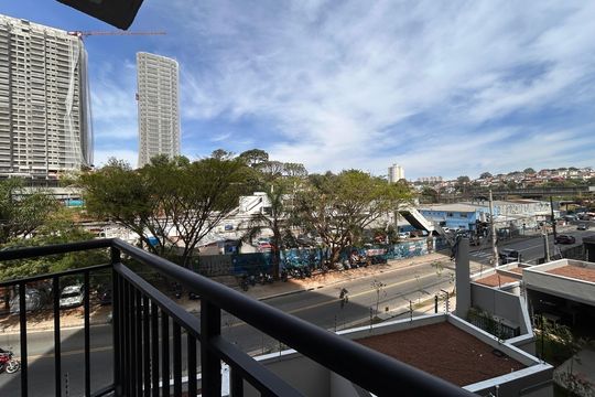 Varanda da Sala de apartamento à venda com 2 quartos, 39m² em Vila Barreto, São Paulo