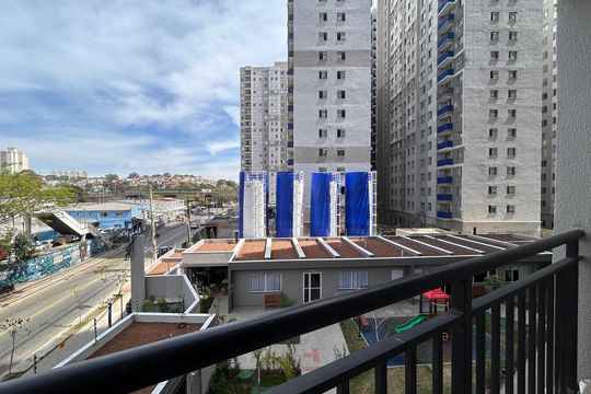 Varanda da Sala de apartamento à venda com 2 quartos, 39m² em Vila Barreto, São Paulo