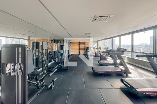 Academia de apartamento para alugar com 2 quartos, 40m² em Chácara Klabin, São Paulo