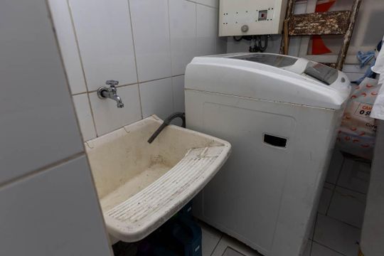 Lavanderia de apartamento para alugar com 3 quartos, 125m² em Santa Cecília, São Paulo