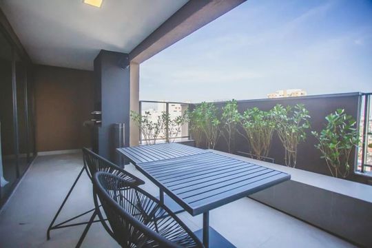 Área comum - Churrasqueira de apartamento para alugar com 3 quartos, 90m² em Vila Clementino, São Paulo